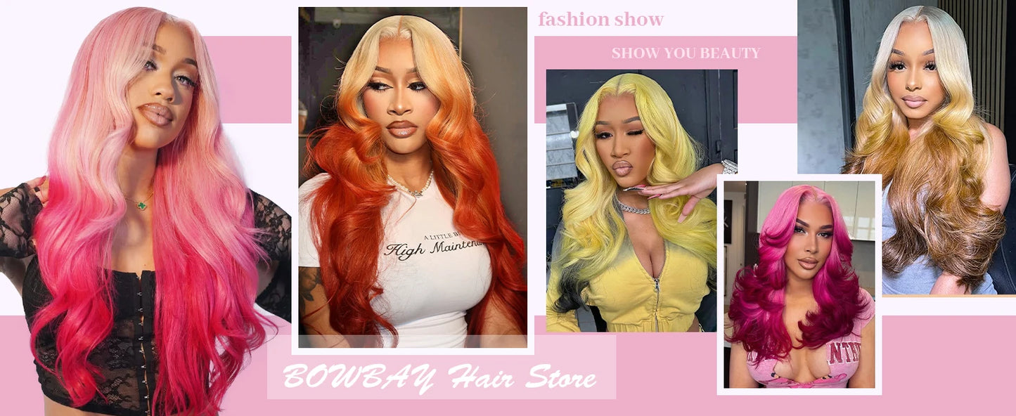 30 Inch Blonde 13X6 HD Lace frontal Wig Human Hair 613 Human Hair Wigs 100% Real Human Hair Body Wave Wigs Human Hair For Women